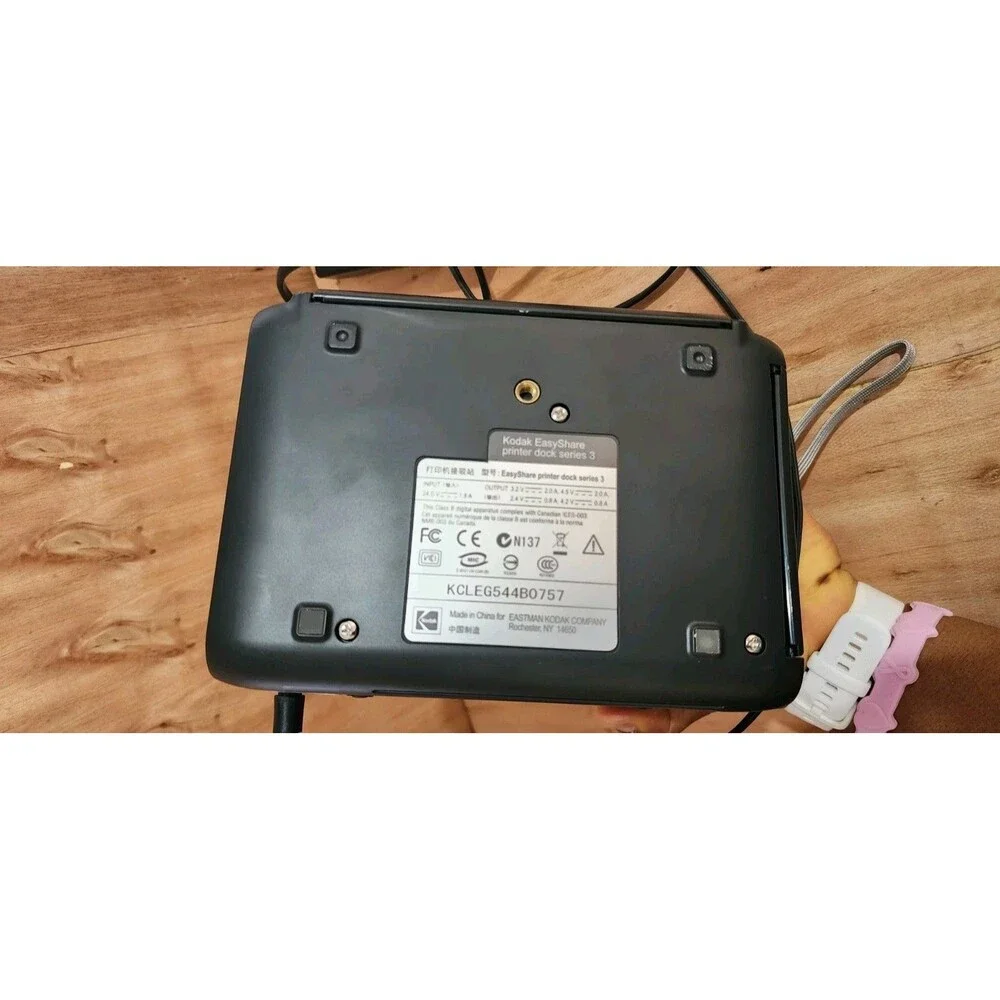 Kodak EasyShare Printer Dock Series 3 With C340 Camera And Manual